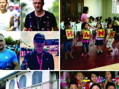 400 KM run for 3 orphanages in Asia