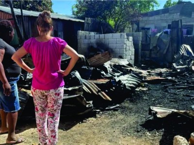 Support a family after a devastating house fire